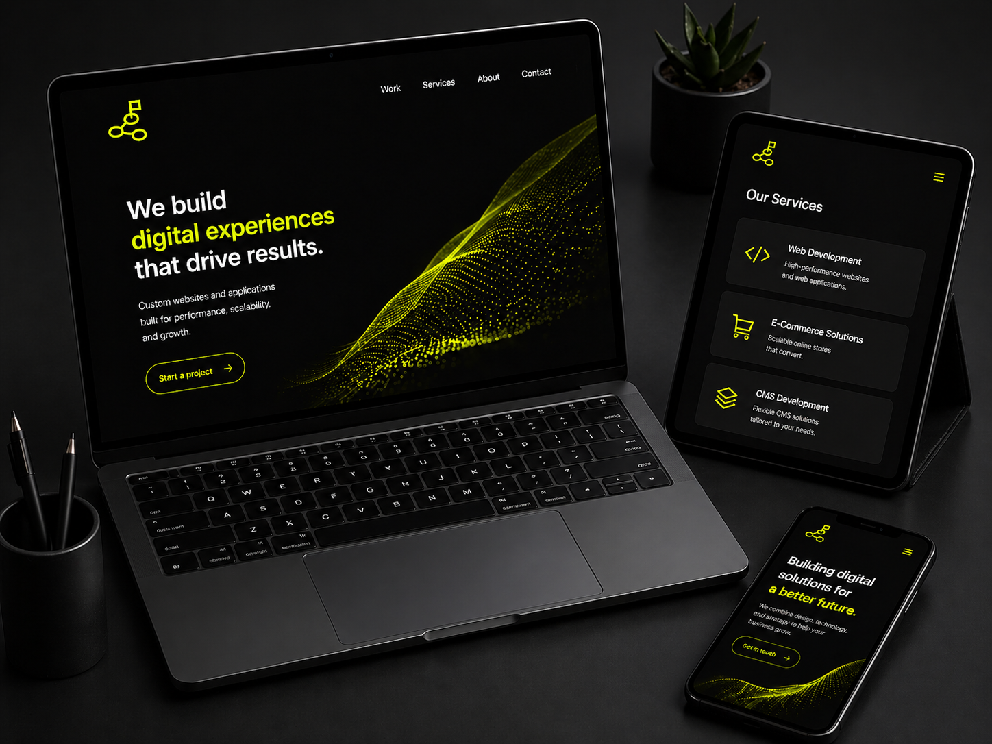 Web development